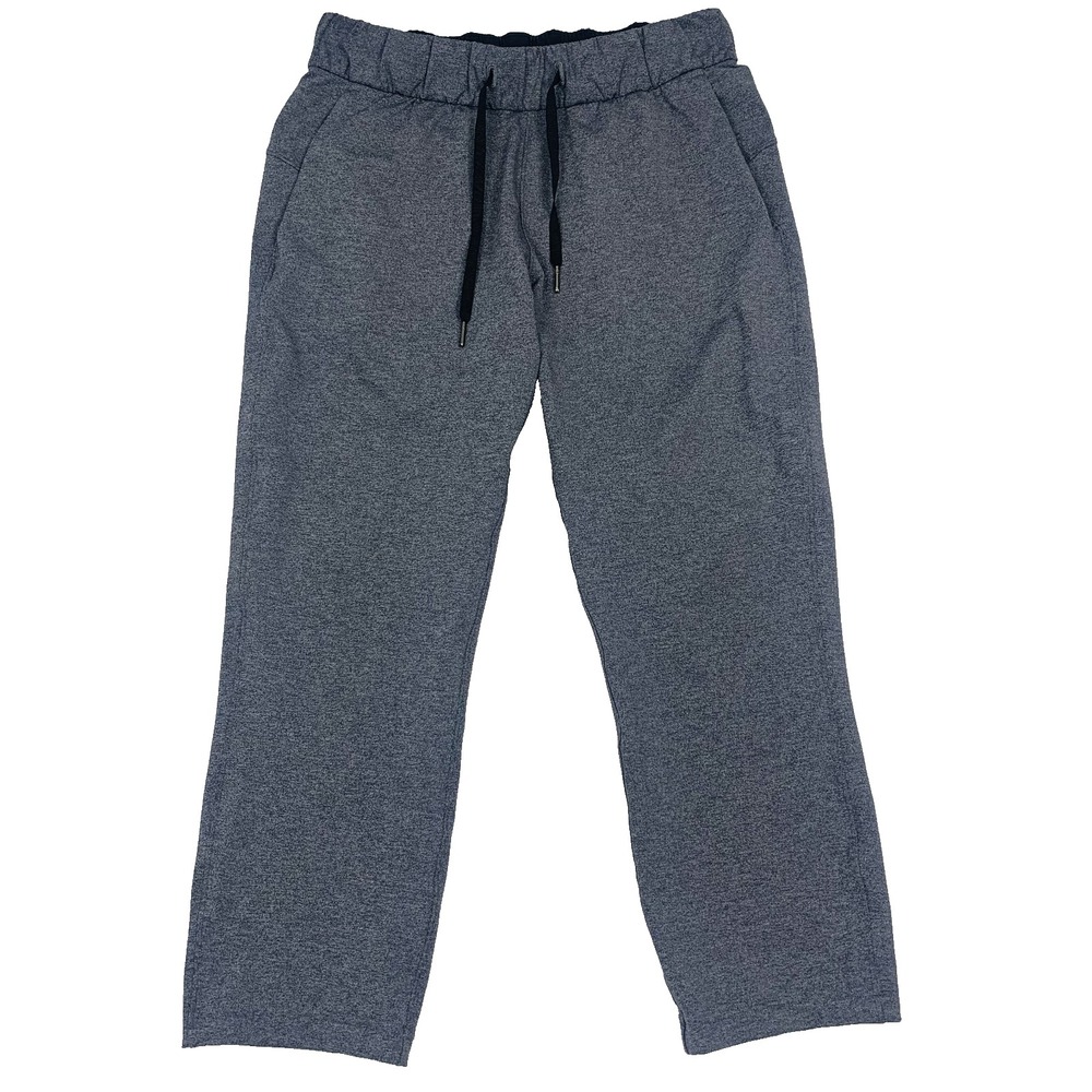 Lululemon Gray Jogger Pants Womens 6 Drawstring Stretch Athletic Lounge Pockets